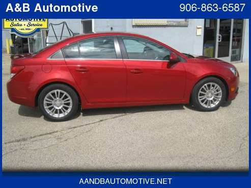 2013 Chevrolet Cruze 4dr Sdn Auto ECO *FInancing Available* for sale in menominee, WI