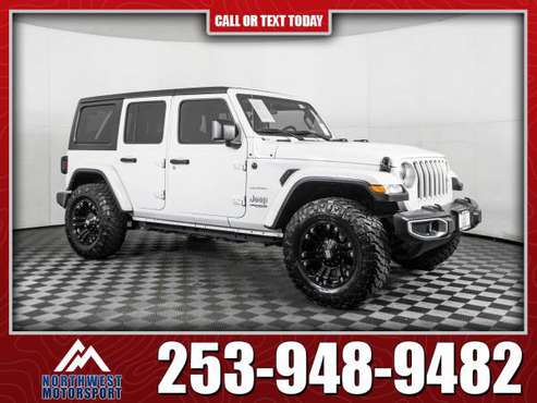 2019 Jeep Wrangler Unlimited Sahara 4x4 - - by for sale in PUYALLUP, WA