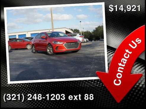 2018 Hyundai Elantra SEL - cars & trucks - by dealer - vehicle... for sale in Cocoa, FL