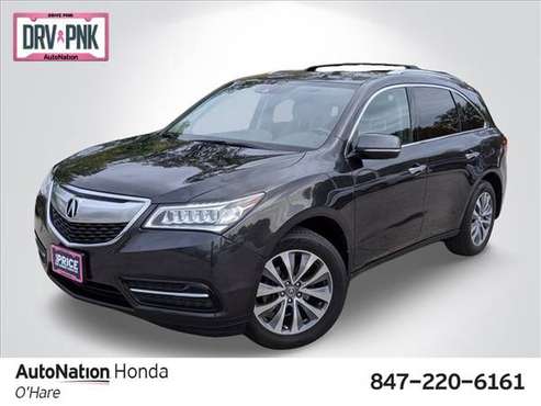 2016 Acura MDX w/Tech/Entertainment AWD All Wheel Drive SKU:GB020557... for sale in Des Plaines, IL