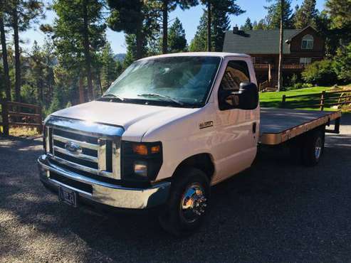 2016 Ford E-350 57000 Miles 1 Ton Flat Bed Truck 16’ for sale in Kalispell, MT