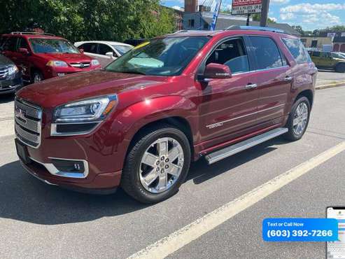 2016 GMC Acadia Denali AWD 4dr SUV - Call/Text - cars & trucks - by... for sale in Manchester, MA