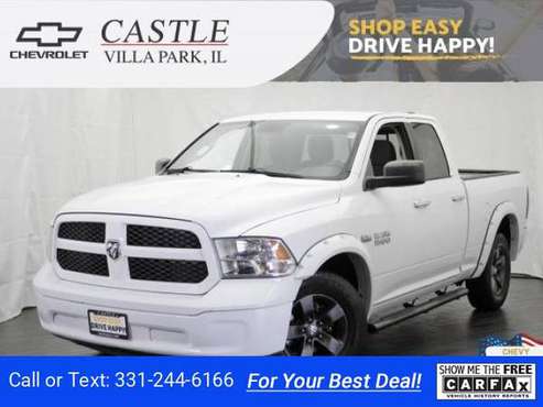 2014 Ram 1500 SLT pickup Bright White Clearcoat for sale in Villa Park, IL