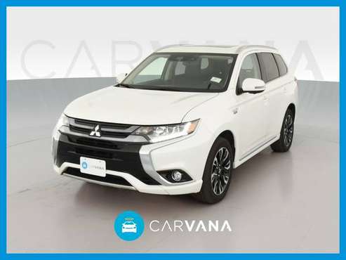 2018 Mitsubishi Outlander PHEV GT Sport Utility 4D suv White for sale in Indianapolis, IN
