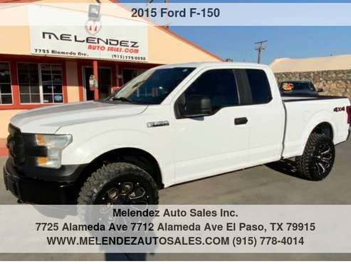 2015 Ford F-150 4WD SuperCab 145 XLT - cars & trucks - by dealer -... for sale in El Paso, TX