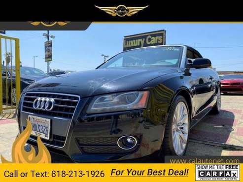2010 Audi A5 Premium Plus Convertible - - by dealer for sale in INGLEWOOD, CA