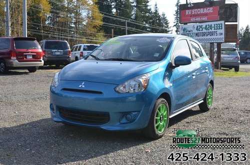 2015 MITSUBICHI MIRAGE DE AUTO CARFAX 1-Owner AUTO COOL CAR - cars &... for sale in Bothell, WA