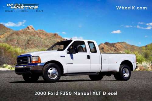 2000 Ford F350 Manual XLT Diesel RWD - cars & trucks - by dealer -... for sale in Meadview, NV