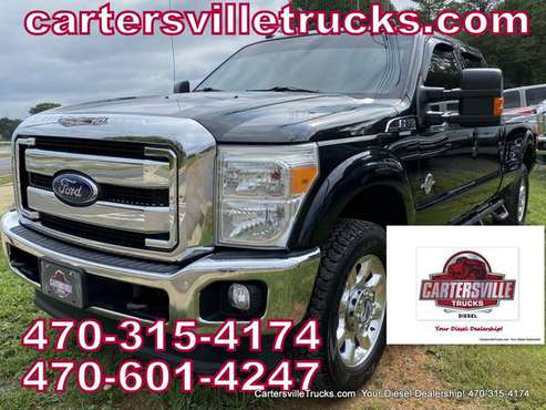 2015 Ford F350 Lariat FX4 - POWERSTROKE-LOADED-ONE OWNER... for sale in Cartersville, GA