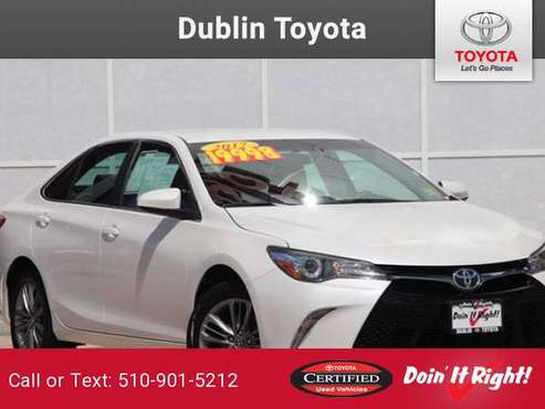 2017 Toyota Camry sedan Dublin for sale in Dublin, CA