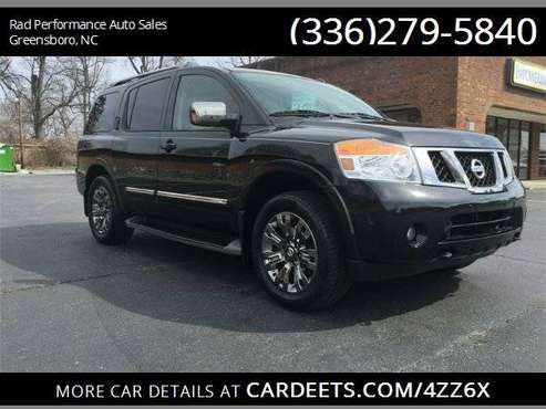 2015 NISSAN ARMADA PLATINUM RESERVE 4X4 - - by dealer for sale in Greensboro, NC