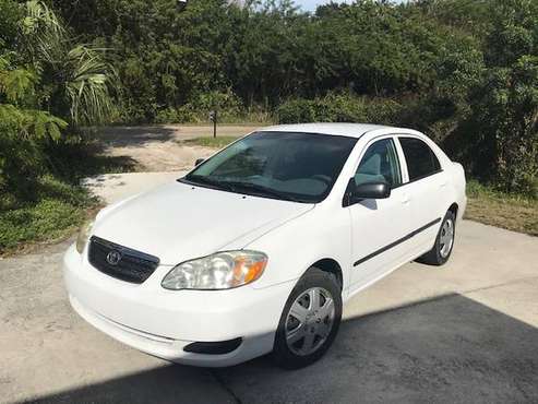 '07 Toyota Corolla 65k needs nothing, great car, by owner - cars &... for sale in Cocoa, FL