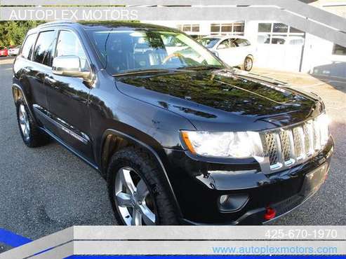 2011 Jeep Grand Cherokee 4x4 4WD Overland SUV for sale in Lynnwood, WA