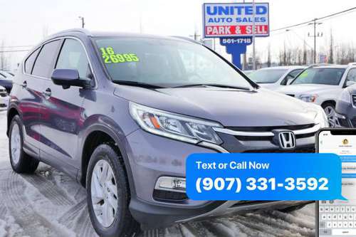 2016 Honda CR-V EX L w/Navi 4dr SUV / Financing Available / Open... for sale in Anchorage, AK