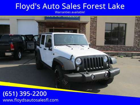 2016 JEEP WRANGLER UNLIMI - cars & trucks - by dealer - vehicle... for sale in Forest Lake, MN