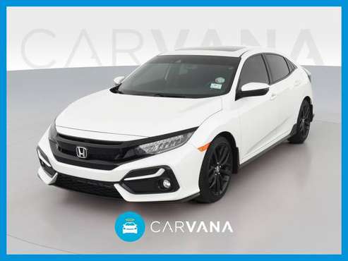 2020 Honda Civic Sport Touring Hatchback 4D hatchback White for sale in Ithaca, NY