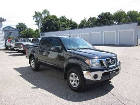 2011 Nissan Frontier 4dr Crew Cab SV 4x4 V6 Auto 112K Black $11950 for sale in East Derry, MA