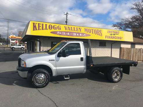 *KVM*06 FORD F-350*4X4*FLATBED*135K*GAS*5SP*CLEAN CARFAX* - cars &... for sale in Jacksonville, AR