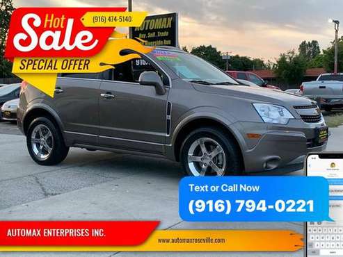 2012 Chevrolet Chevy Captiva Sport LT 4dr SUV - Your job is your... for sale in Roseville, CA