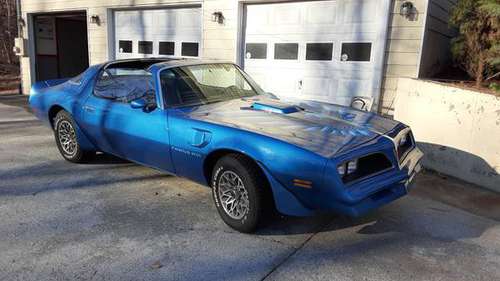 1978 Pontiac Trans Am Martinique Blue, 4 spd, A/C for sale in DAWSONVILLE, GA