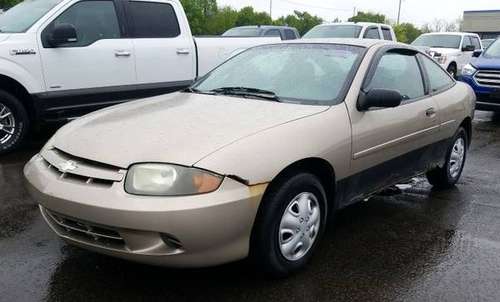 2003 Chevrolet Cavalier 2D Coupe, 2 2L 4 cyl, runs and drives great for sale in Coitsville, OH