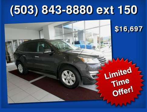 2014 Chevrolet Traverse LT **We Offer Financing To Anyone the Law for sale in Milwaukie, OR