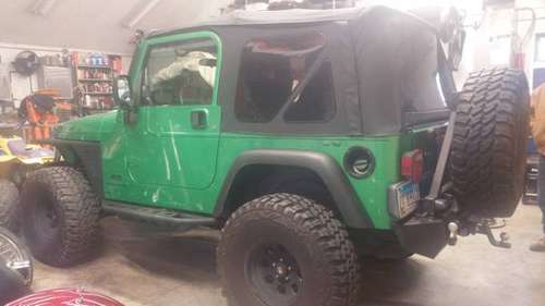 2004 Jeep Wrangler Green - cars & trucks - by owner - vehicle... for sale in Columbia, MO