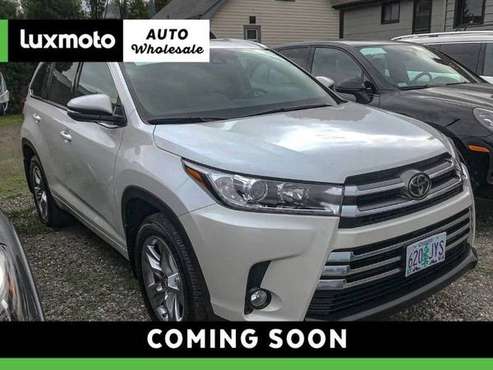 2017 Toyota Highlander LIMITED AWD 3RD ROW ADAPTIVE CRUISE NAV VNTD SE for sale in Portland, OR