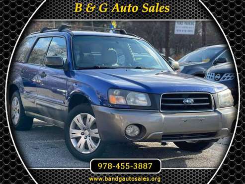 2004 Subaru Forester 2 5 XS ( 6 MONTHS WARRANTY ) for sale in North Chelmsford, MA