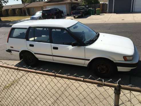 Vintage Toyota Corolla All-Trac 4WD Wagon - cars & trucks - by owner... for sale in Stockton, CA