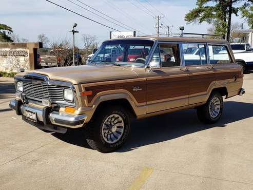 1984 Jeep Grand Wagoneer - cars & trucks - by dealer - vehicle... for sale in Tyler, AR