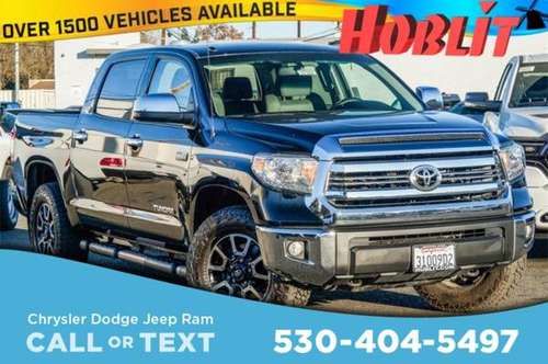 2017 Toyota Tundra SR5 - cars & trucks - by dealer - vehicle... for sale in Woodland, CA