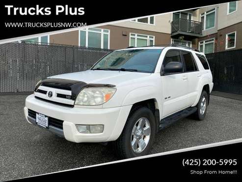 +++ Trucks Plus +++ 2004 Toyota 4Runner SR5 4WD 4dr SUV ++ - cars &... for sale in Seattle, WA