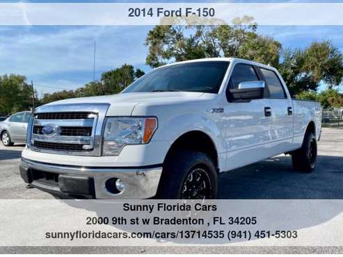 2014 Ford F-150 4WD SuperCrew 145" XLT - We Finance Everybody!!! -... for sale in Bradenton, FL