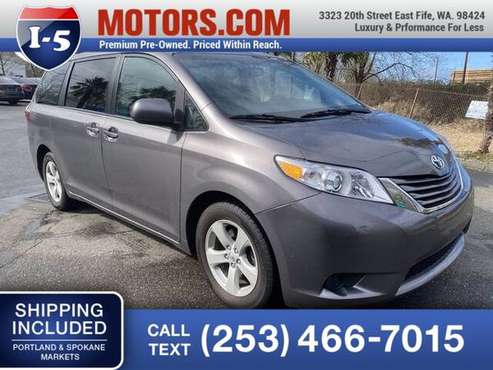 2017 Toyota Sienna LE Van Sienna Toyota - - by dealer for sale in Fife, OR