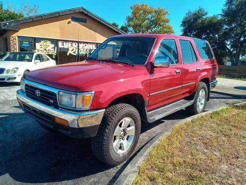 1995 TOYOTA 4RUNNER SR5 IMMACULATE!! - cars & trucks - by dealer -... for sale in New Port Richey , FL