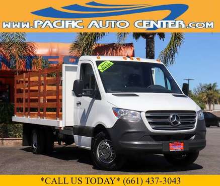 2019 Mercedes Benz Sprinter 3500 Diesel RWD Dually Stake Bed #27740... for sale in Fontana, CA