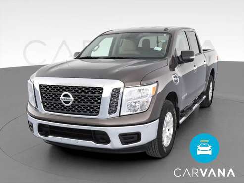 2017 Nissan Titan Crew Cab SV Pickup 4D 5 1/2 ft pickup Brown - -... for sale in Chicago, IL