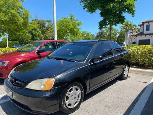 2001 Honda Civic coupe 175k Runs & drives great - - by for sale in Pompano Beach, FL