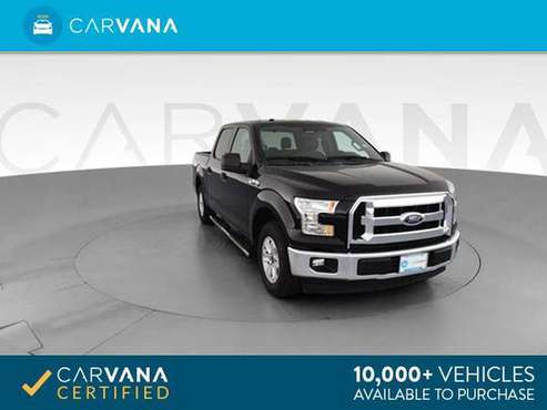 2017 Ford F150 SuperCrew Cab XLT Pickup 4D 5 1/2 ft pickup BLACK - for sale in Memphis, TN