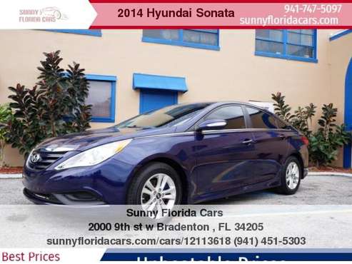 2014 Hyundai Sonata 4dr Sdn 2.4L Auto GLS - We Finance Everybody!!! for sale in Bradenton, FL