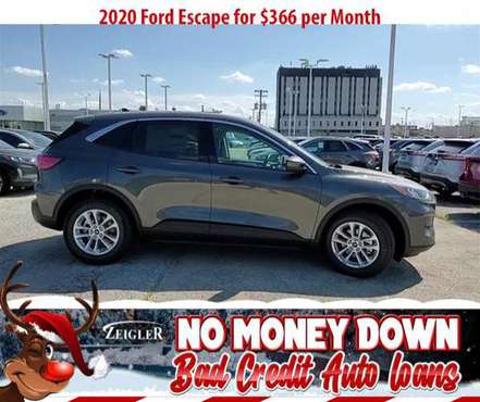 $366/mo 2020 Ford Escape Bad Credit & No Money Down OK - cars &... for sale in TECHNY, IL