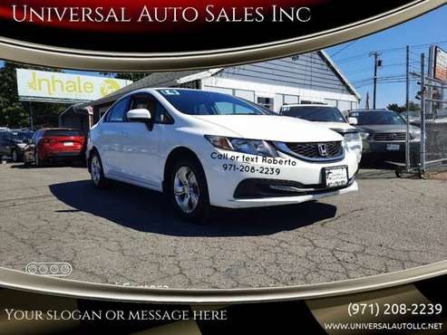 2014 Honda Civic LX 4dr Sedan CVT - cars & trucks - by dealer -... for sale in Salem, OR