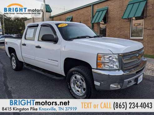 2012 Chevrolet Chevy Silverado 1500 LT Crew Cab 4WD HIGH-QUALITY... for sale in Knoxville, TN
