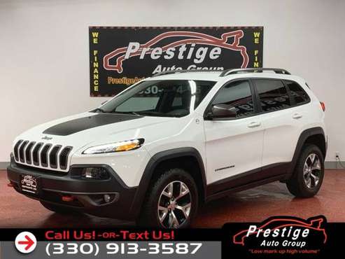 2016 Jeep Cherokee Trailhawk 4WD - 100 Approvals! - cars for sale in Tallmadge, OH