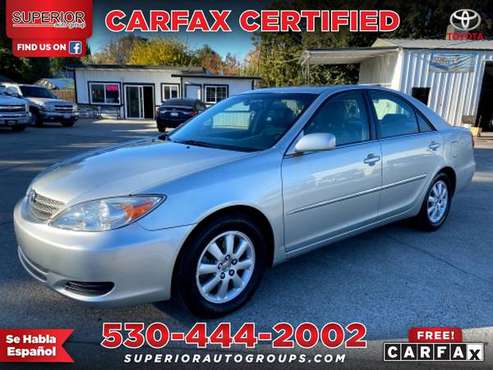 2002 Toyota Camry LE - cars & trucks - by dealer - vehicle... for sale in Yuba City, CA