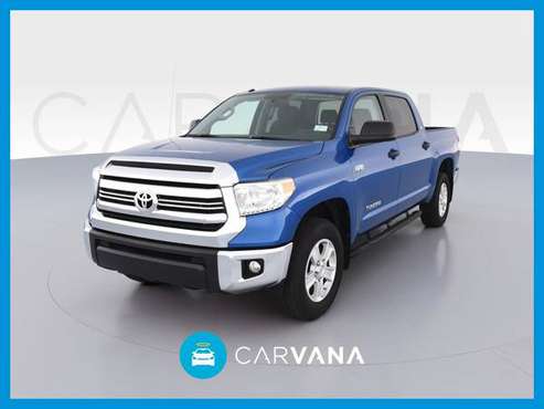 2017 Toyota Tundra CrewMax SR5 Pickup 4D 5 1/2 ft pickup Blue for sale in Madison, WI