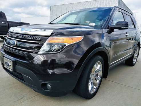 2013 FORD EXPLORER LIMITED 4WD LTHER 3ROW NAVI PANORAMIC ROOF HEATD... for sale in Ardmore, OK
