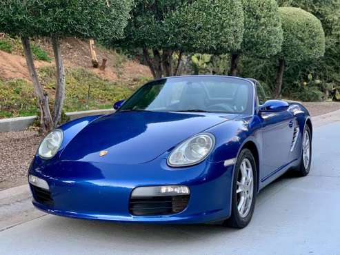 Porsche Boxster Convertible 78K Miles Clean Title Gorgeous Blue... for sale in Del Mar, CA