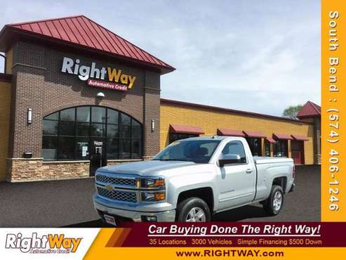 2015 Chevrolet Chevy Silverado 1500 LT - cars & trucks - by dealer -... for sale in South Bend, IN